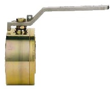 Art. 724: wafer split ball valve, steel, PN 16/40