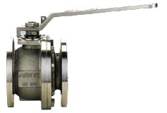 Art. 760: flanged ball valve, stainless steel, full bore, PN 16/40
