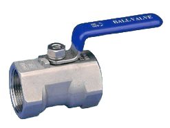 Art. 232: mini ball valve, stainless steel, reduced bore, threaded connection
