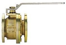Art. 761: flanged ball valve, steel, full bore, PN 16/40
