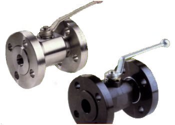 Art. FRKH/FSKH: high pressure flanged ball valve, overall length DIN F1, steel or stainless steel, PN 40 up to PN 400