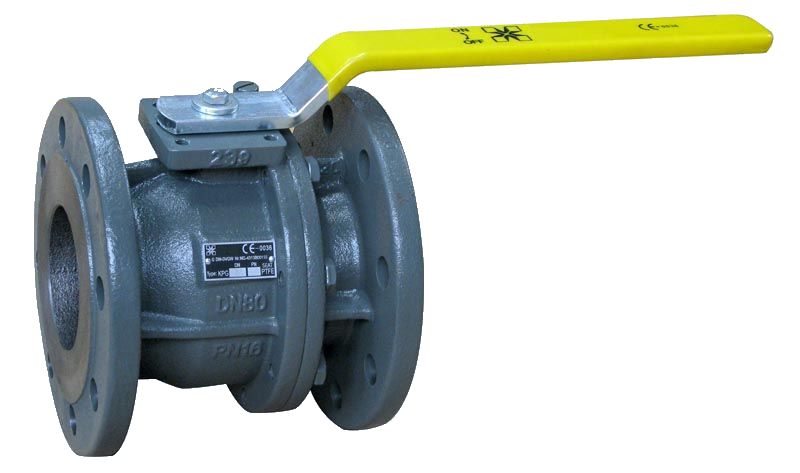 Art. KPN: flanged ball valve, ductile iron, full bore, PN 16